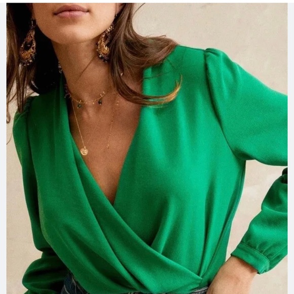 Sezane Tops - Sezane Abelia Blouse size 4